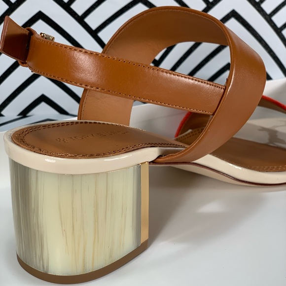 Tory Burch Gigi 55mm Sandals in Ambra/ Samba - Picture 3 of 5